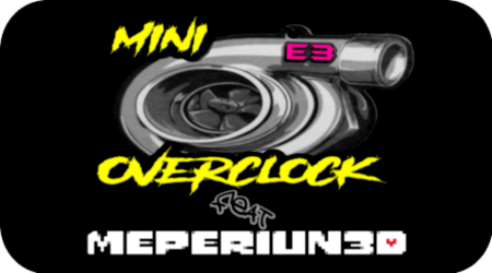 miniOverclock E3: Meperiun3D 